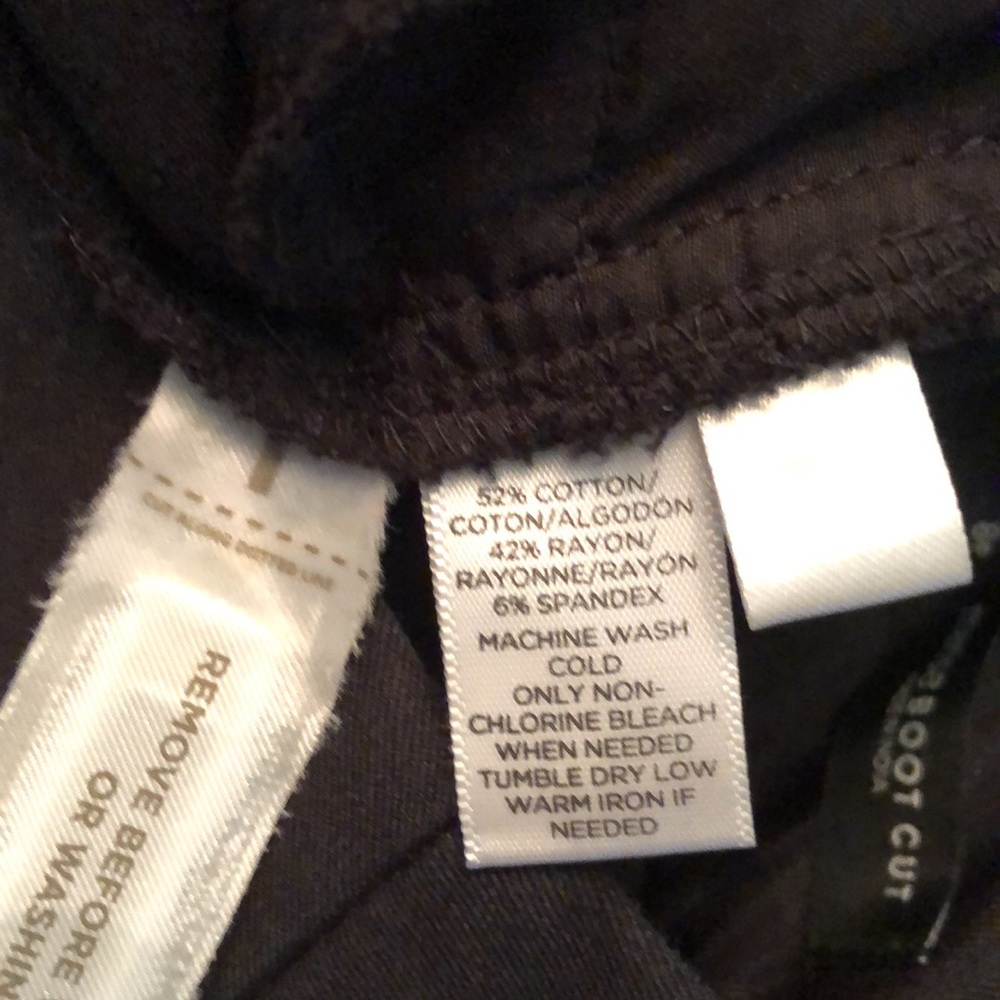 Loft Marissa Double Button Zip Close Bootcut Pant… - image 8